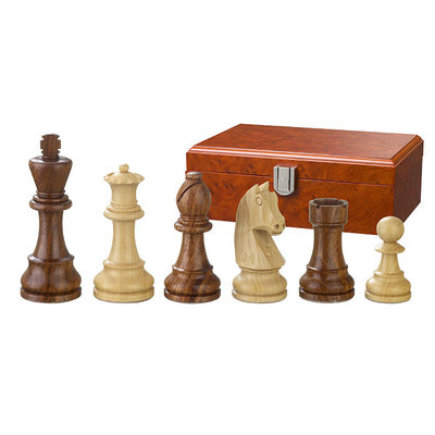 Philos Chess pieces Artus 83mm double weighted.