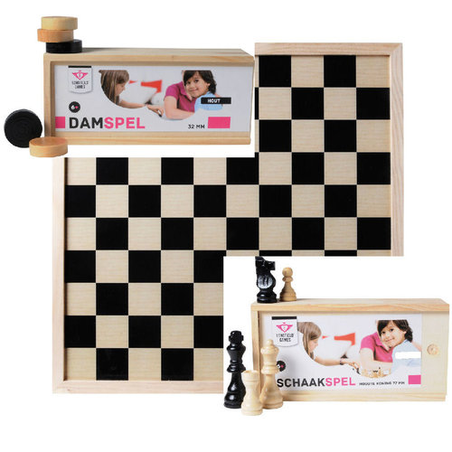 Skak og brikker sat komplet. PHILOS Skak og brikker sat komplet.