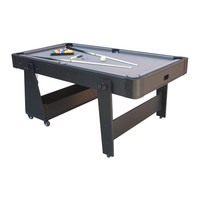 Airhockey / poolbord Twist 2-1 Max hjul