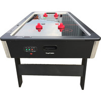 Van den broek biljarts Airhockey TopTable Foldy-Carbon Black-Grey (inklapbaar) 6,5ft