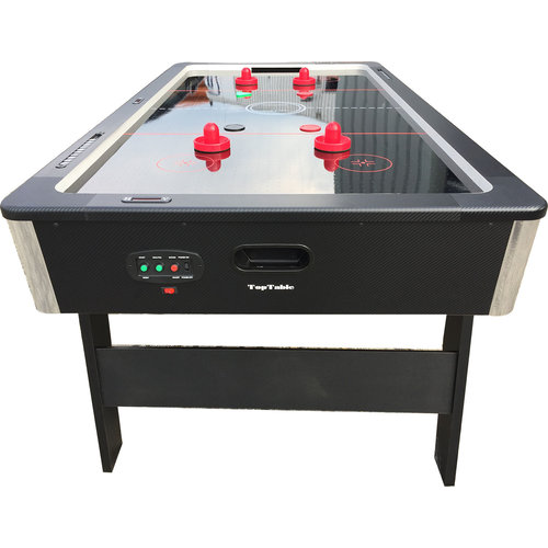 Van den broek biljarts Airhockey TopTable Foldy-Carbon Black-Grey (sammenleggbar) 6.5ft