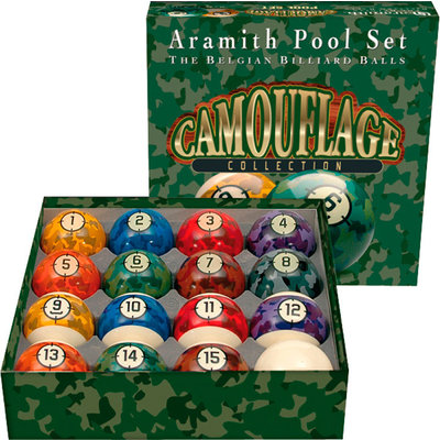 Pool balls Aramith Camouflage size 57, 2 mm