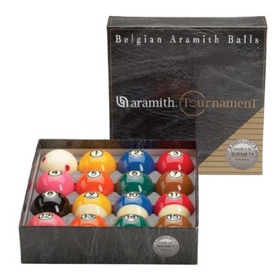 Bassengballer Aramith US Tournament PRO TV - 57,2 mm