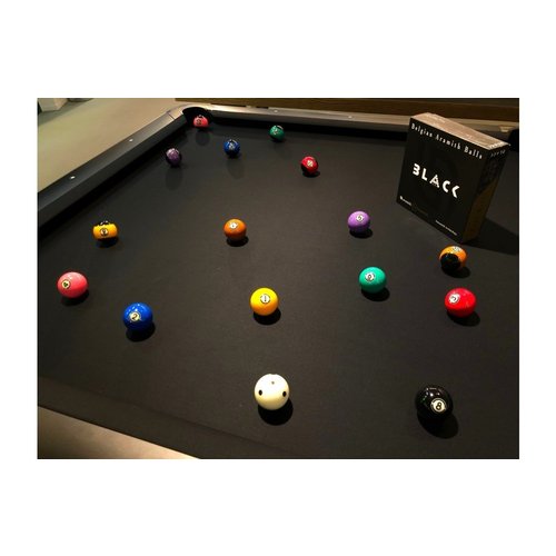 ARAMITH Ball set Pool 57.2mm Aramith Tournament Black Duramith.