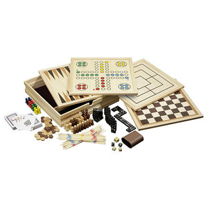 Philos houten game set Compendium 10 - medium