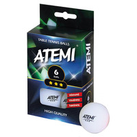 Atemi Atemi ping pong ballen wit 3* (set 6).