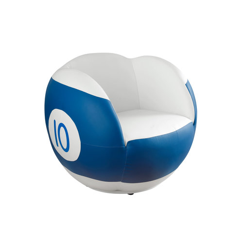 Dynamic Chair No. 10 white-blue