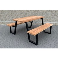 douglas Picnic table iron frame mod A.