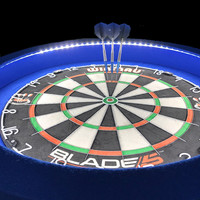 Dart ring lighting with LED Div. colors The luxury