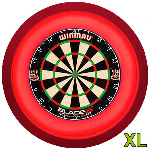 Dartringbelysning med LED Div. färger De luxe XL Dartringbelysning med LED Div. färger De luxe XL