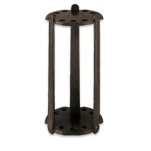 Cue rack, round for 9 cues - black e