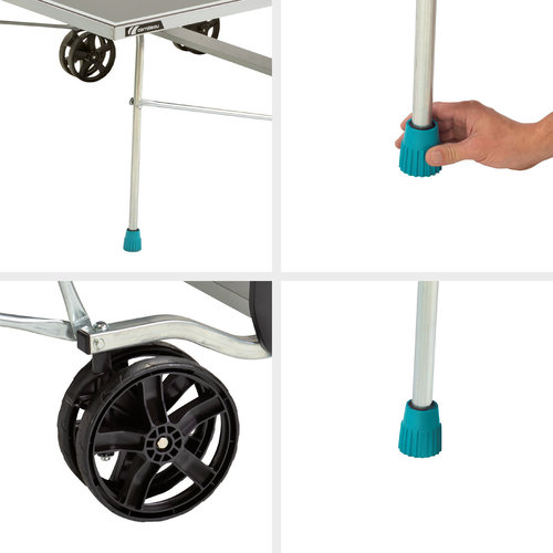 Cornilleau 100X outdoor table tennis table gray CORNILLEAU Cornilleau 100X outdoor table tennis table gray