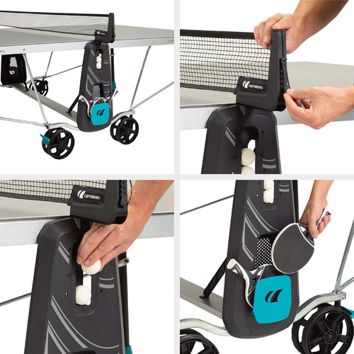 Cornilleau 300X utendørs bordtennisbord grå. CORNILLEAU Cornilleau 300X utendørs bordtennisbord grå.