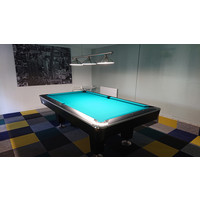 Lexor Pool billard X-treme II Pro-serien sort-rustfrit stål