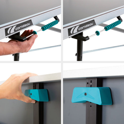 Cornilleau 300X utendørs bordtennisbord blå. CORNILLEAU Cornilleau 300X utendørs bordtennisbord blå.