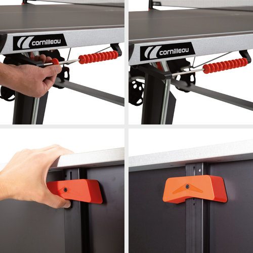 Cornilleau 500X outdoor tafeltennistafel zwart. CORNILLEAU Cornilleau 500X outdoor tafeltennistafel zwart.