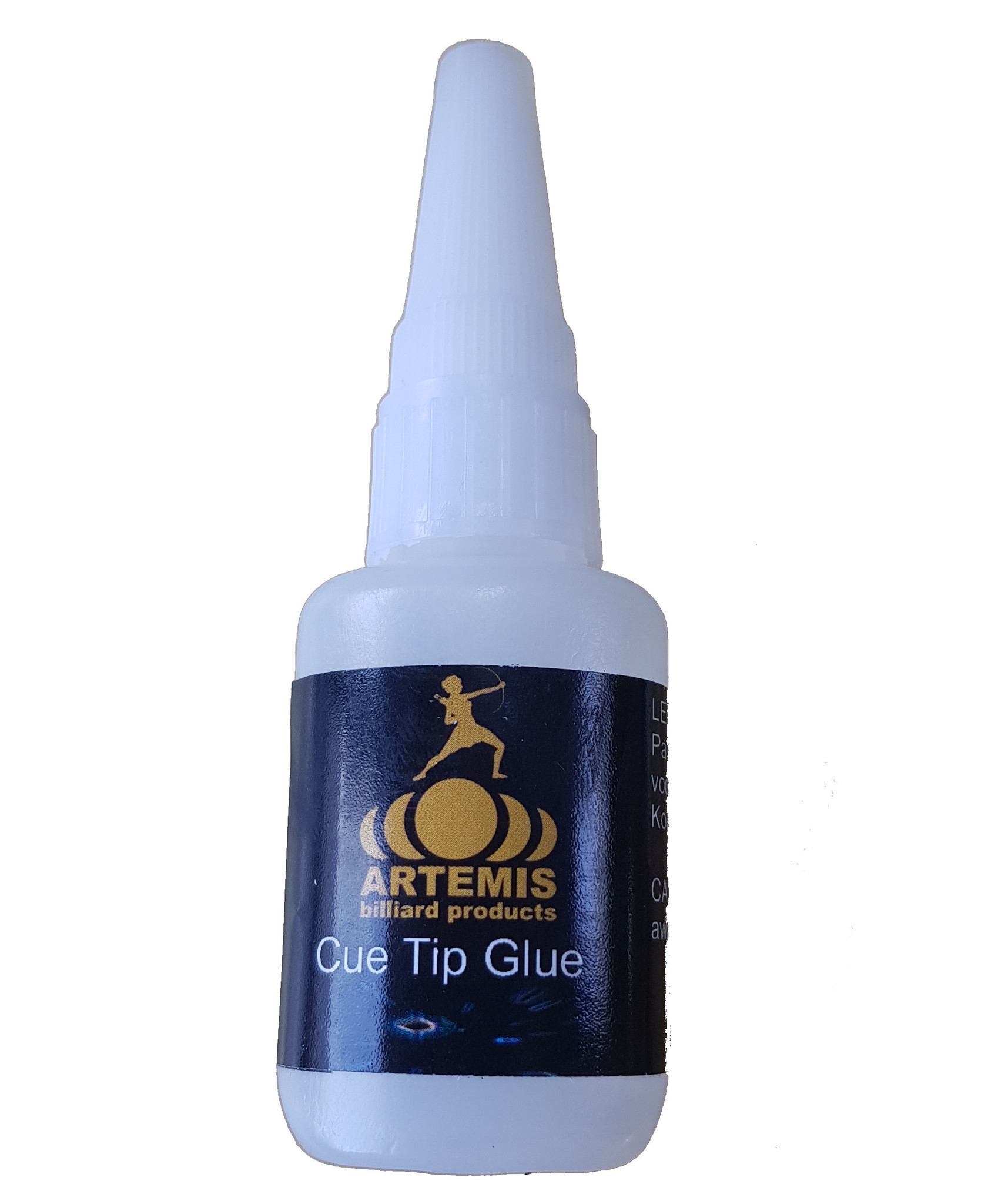 Billiard cue tip Artemis glue, 10 grams. Van den Broek billiards