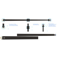 Molinari Molinari Lancia skaft. vælge mellem forskellige muligheder.