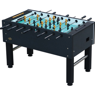 Football table Company indoor black.