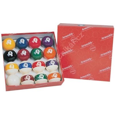 Poolballen Aramith Continental diverse maten