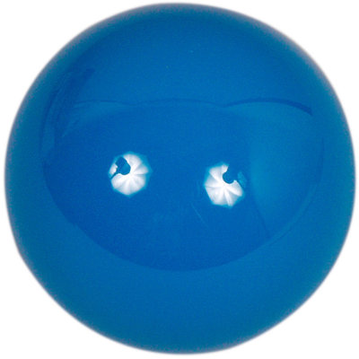 Blå carambole-kugle størrelse 61,5 mm
