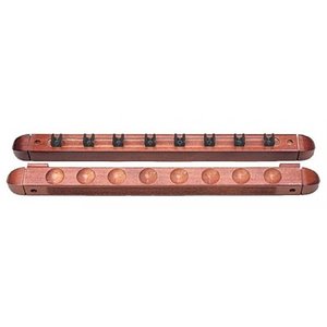 Vægkøstativ til 8 køer mahogni Vægkøstativ til 8 køer mahogni