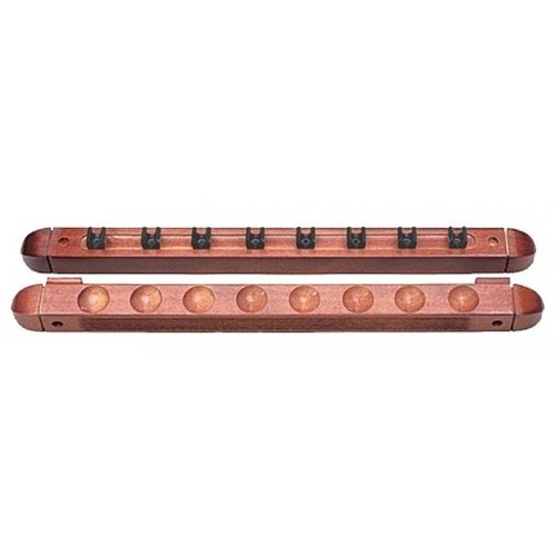 Veggkøstativ for 8 køer mahogni Veggkøstativ for 8 køer mahogni