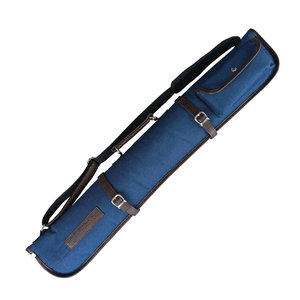 Laperti Laperti cue bag 2B-2S blue/brown Laperti cue bag 2B-2S blue/brown