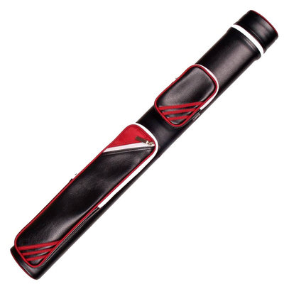 Cue tube Label 9 Retro black/red 2 to 2