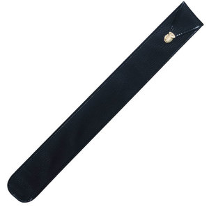 Cue cover classic, black leather