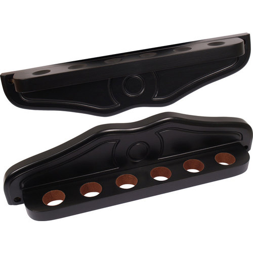 Wall cue rack til Luxe black 6 cues. Wall cue rack til Luxe black 6 cues.