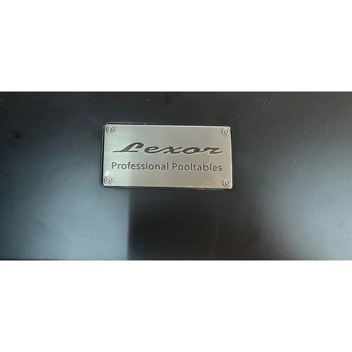 Pool table Solid Matte Black Lexor Pool table Solid Matte Black