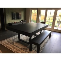 BUFFALO Pooltafel Harlem pooltafel 7 en 8ft zwart+top.