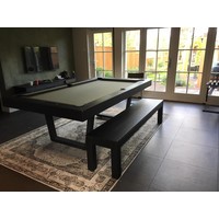 BUFFALO Pooltafel Harlem pooltafel 7 en 8ft zwart+top.