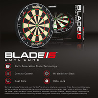 Winmau Winmau Blade 6 dubbelkärnig darttavla.