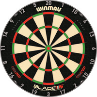 Winmau Blade 6 Triple Core dartboard. Winmau Winmau Blade 6 Triple Core dartboard.