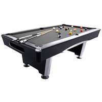 Dynamic Pool table Dynamic Triumph, 7 or 8 foot matt black.