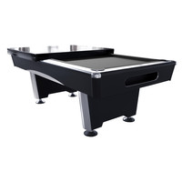 Dynamic Poolbord Dynamic Triumph, 7 eller 8 fods mat sort.