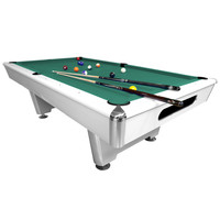 Dynamic Pool table Dynamic Triumph, 7 or 8 foot matte white.