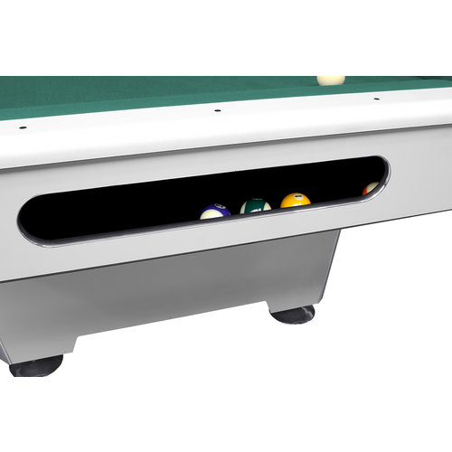 Dynamic Pooltafel Dynamic Triumph, 7 foot mat wit.