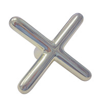 Chrome bridge - model cross without caps Chrome bridge - model cross without caps