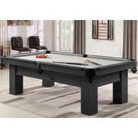 Lexor Pool table Solid Matte Black