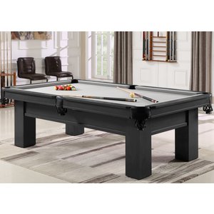 Pool table Solid Matte Black