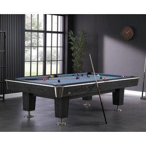 Pool table X-treme II Black Wood-Steel