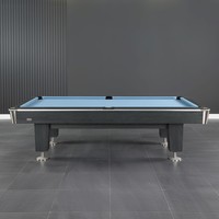 Lexor Pooltafel X-treme II Black Wood-Steel.