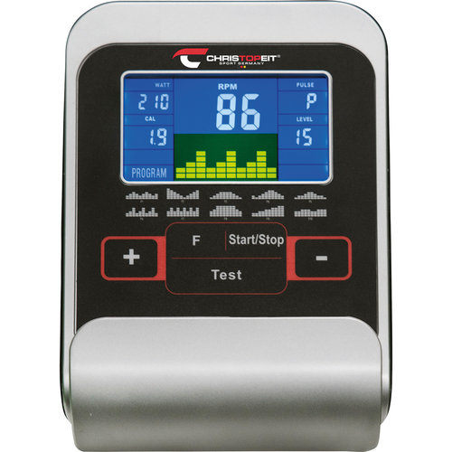 Christopeit motionscykel AL2 II ergometer sølv/sort Christopeit Christopeit motionscykel AL2 II ergometer sølv/sort