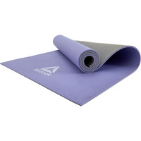 Reebok yoga mat Reebok 6 mm double sided paars/grijs