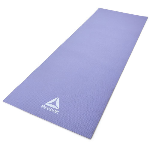 Reebok yoga mat Reebok 6 mm double sided paars/grijs