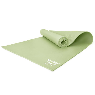 Reebok yogamatte 4 mm lysegrønn