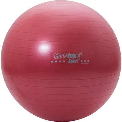 Christopeit Gymball 65cm inkl. pumperød